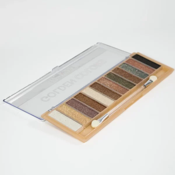 Paleta de Sombras Glitter Pink 21 “Golden Colors”
