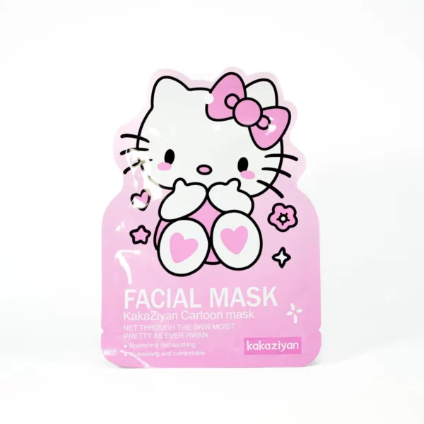 Mascarilla Facial Kakaziyan “Hello Kitty” Hidratante