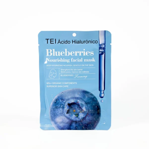 Mascarilla Facial TEI Blueberries con Ácido Hialurónico