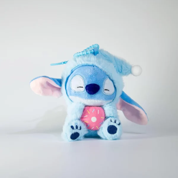 Llavero Peluche Stitch con Donut