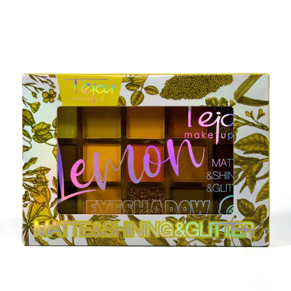 Sombra de Ojos 3 en 1 Tejar “Lemon” Matte, Shining & Glitter