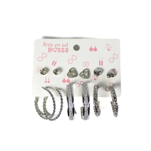 Set de Aros Bossa “Amour”