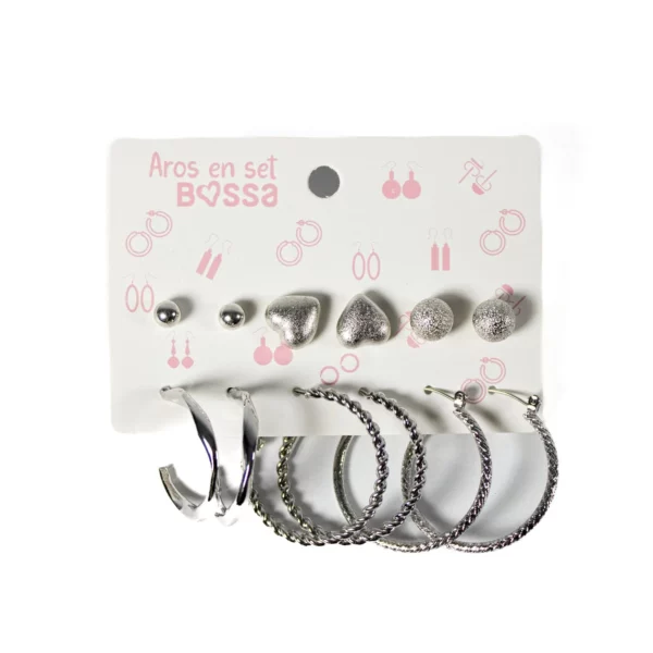 Set de Aros Bossa “Shine”