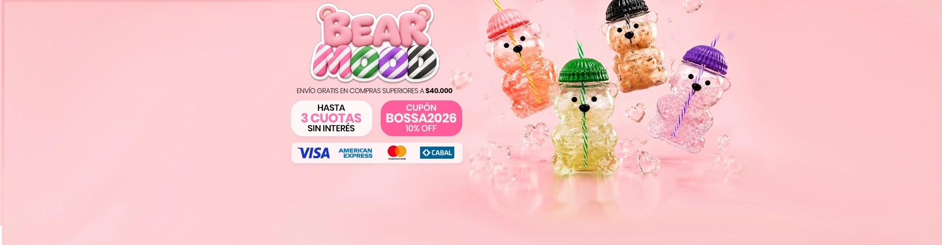 Banner Bossa Bear Mood